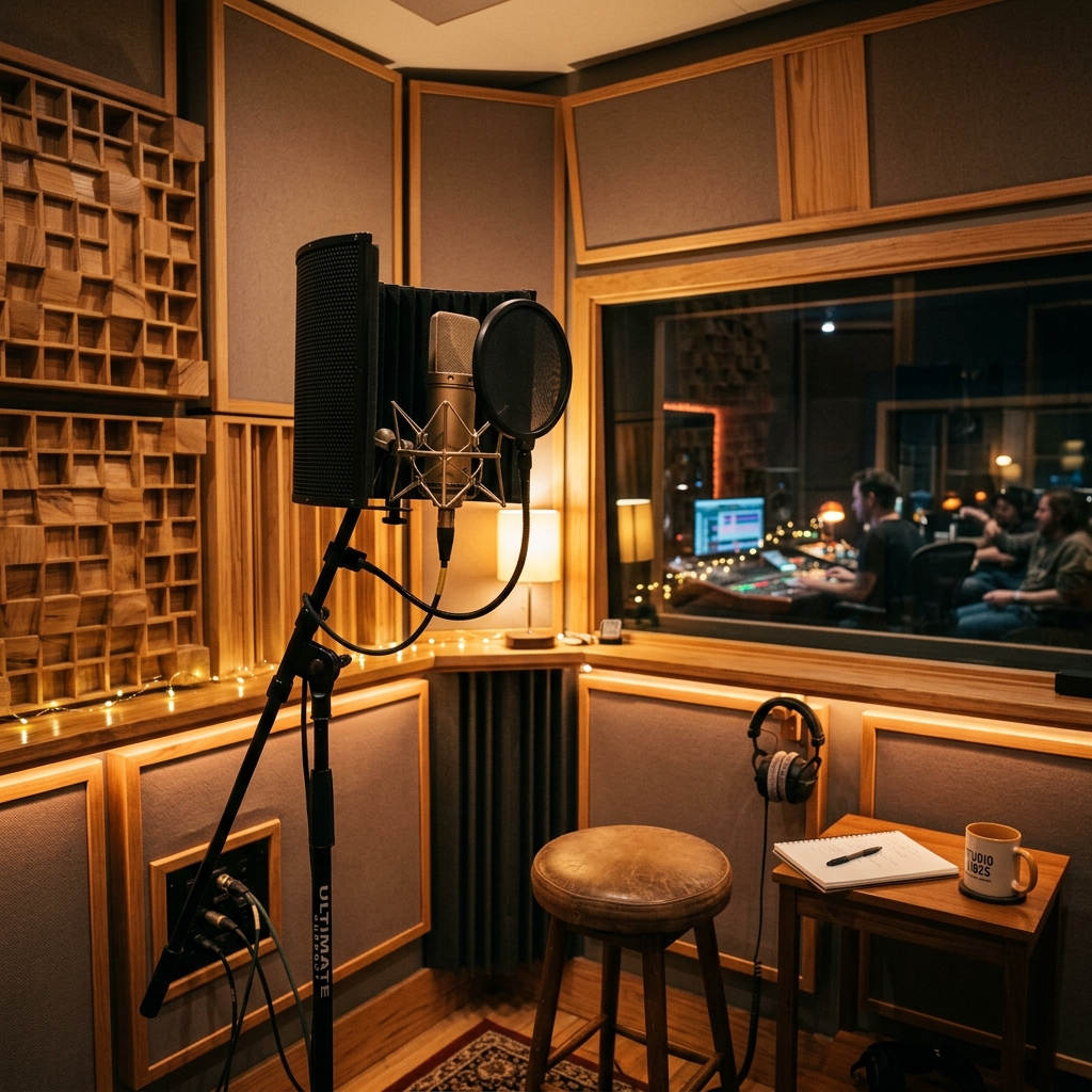 Acoustic Tracking Room Microphone