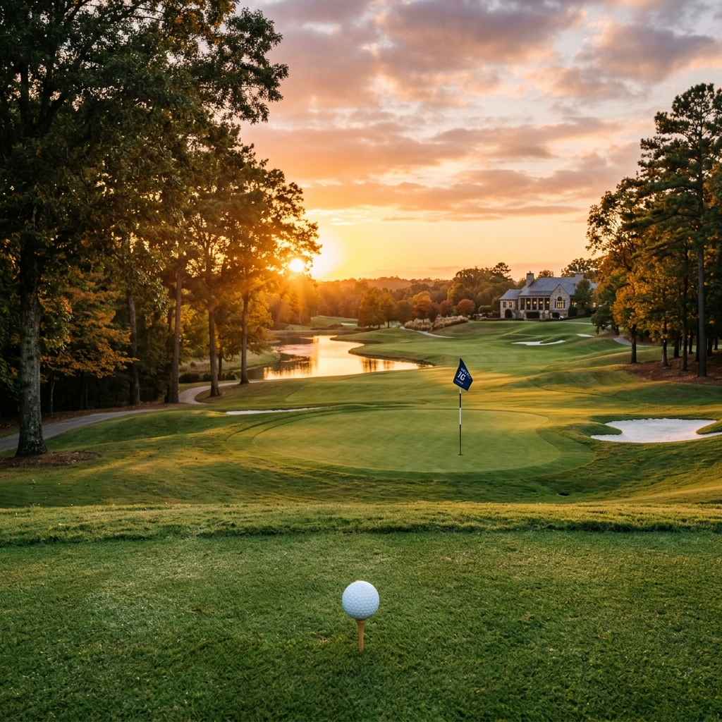 Herndon Centennial Golf Course Green